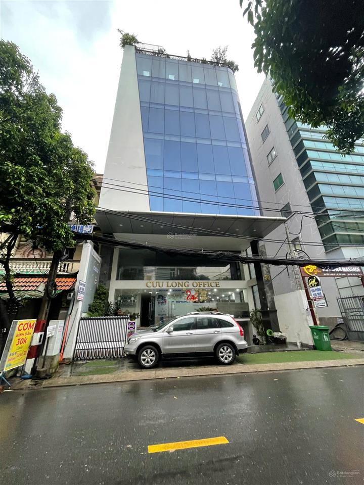 Bán tòa nhà 2 mặt tiền nguyễn thông, p.9, q3  dt 12x25m hầm 9 lầu hđt 320 tr/th, giá 100 tỷ