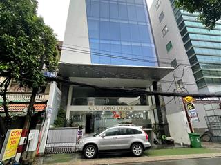 Bán tòa nhà 2 mặt tiền nguyễn thông, p.9, q3  dt 12x25m hầm 9 lầu hđt 320 tr/th, giá 100 tỷ