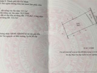 Mặt tiền đường 27 nguyễn xiển, 2026m2, thổ 1704m2. chỉ 60 tỷ