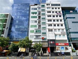 Bán nhà mặt tiền võ thị sáu, phường võ thị sáu, quận 3. dt 12 x 20m. 1 hầm 10 tầng. giá 150 tỷ