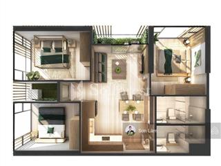 Chính chủ bán 3 ngủ 2wc  solforest  full đồ