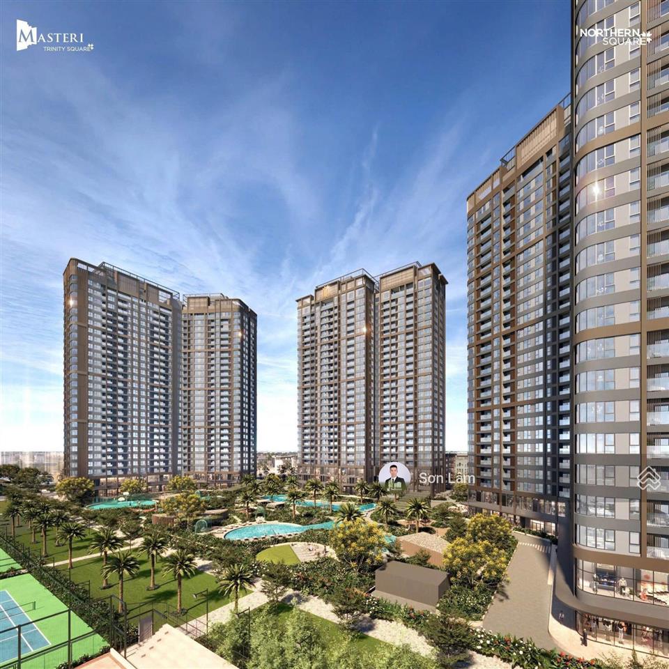 Mở bán căn 2 phòng ngủ 2wc chung cư trinity square ban công đông nam view bể bơi