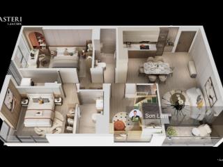 Mở bán căn 3 ngủ  view hồ gia lâm  masteri lakeside  trục 10