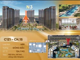 Bán căn 4 phòng ngủ trục căn 15  tòa nhà n3  northern square  trinity square
