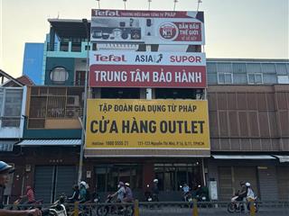 Bán nhà mặt tiền hồng bàn quận 5. dt 8,3m x 21m. 5 tầng + tm. hđt 95tr/th. giá 32 tỷ ít lộc