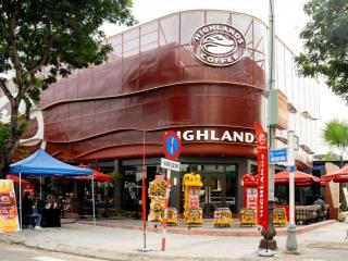 Bán nhà góc 2 mặt tiền nguyễn văn luông  quận 6. 19m x 21m, highland thuê 180tr/th, giá 62 tỷ