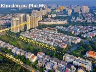 Bán đất mặt tiền đường hoàng quốc việt, p. tân mỹ, quận 7 giá 21 tỷ