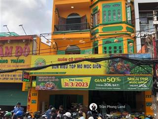 Chính chủ cho thuê nhà mặt tiền 233 nguyễn văn nghi, p7, q. gò vấp, 8.5x19m, trệt 2 lầu, 0908 140 ***