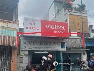 Chính chủ gửi bán nhà mặt tiền 1515a trần văn đang, p11, q3, 6.5(8.5)x30m, 192.5m2, 0908 140 ***