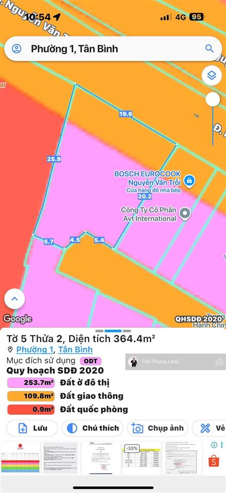 Chính chủ gửi cho thuê nhà 2 mặt tiền 307i nguyễn văn trỗi, p1, q. tân bình, 20x20m, 0908 140 ***