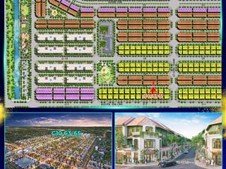 Chính chủ bán lô c1063 trục kinh doanh vip nhất sun hà nam, ngay sau là quảng trường và phố đi bộ.