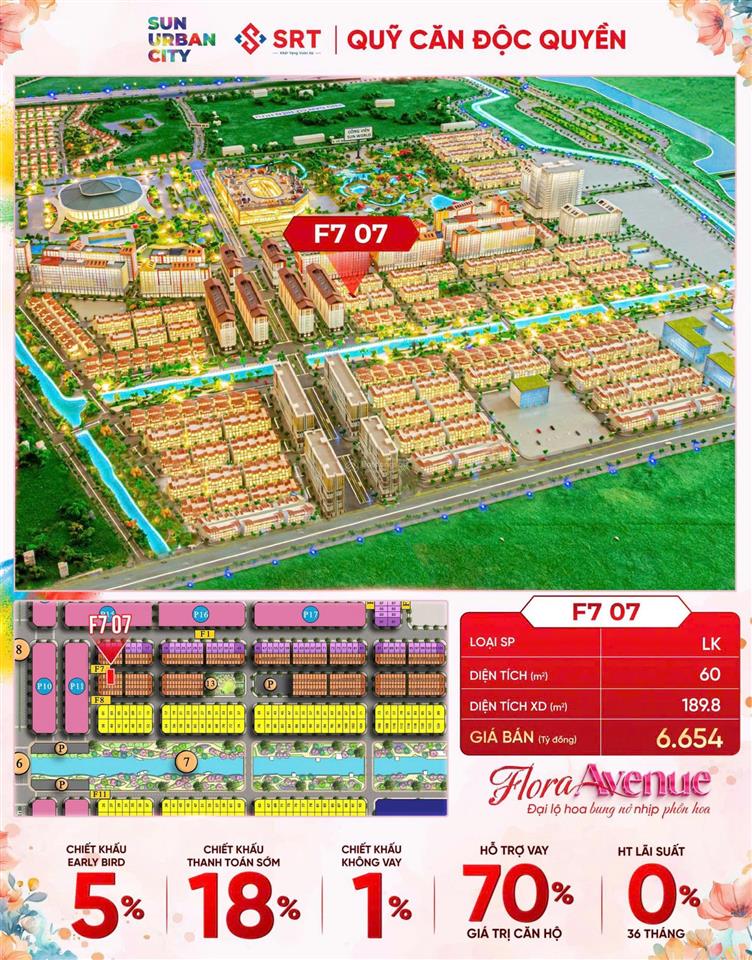 5,5 tỷ/lô lk ngay dưới chân tòa chung cư, kinh doanh cực đỉnh, gần đường 36m nối thẳng bv việt đức