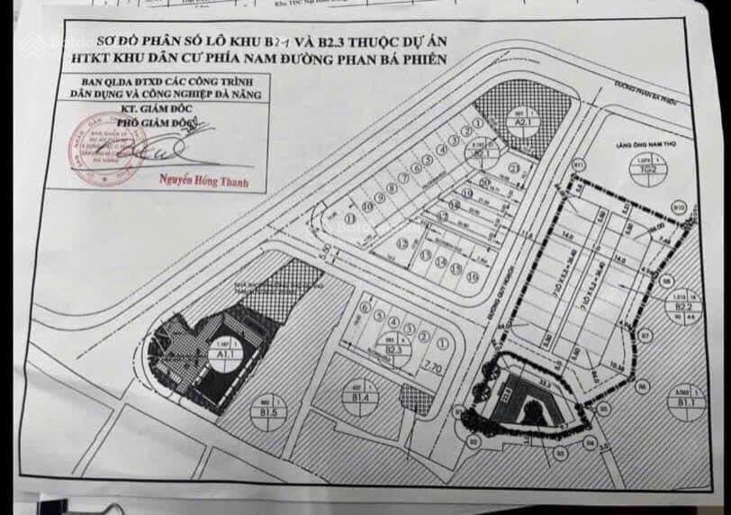 Bán đất tại đường phan bá phiến, mân thái, sơn trà, đà nẵng, 6,5 tỷ, 85 m2, cách biển chỉ 150m
