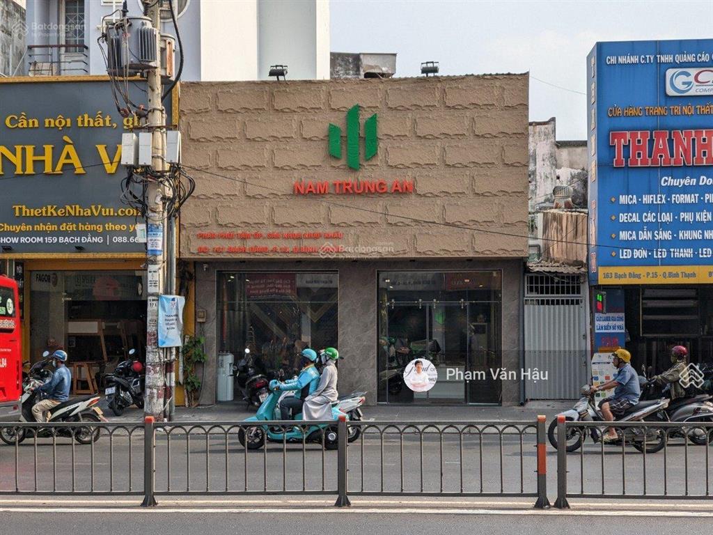 Bán nhà mặt tiền bạch đằng p14, bình thạnh, dt 8.4x22m, nằm đoạn đẹp nhất tuyến đường