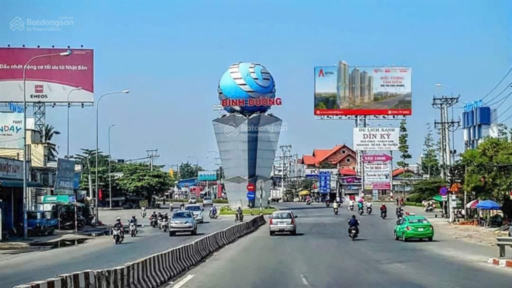 Bán gấp đất 126m2, mặt tiền 22m đường vĩnh phú 10 sát quốc lộ 13, bệnh viện quốc tế hạnh phúc