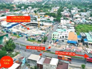 Bán gấp nhà riêng 67,5m2 1 trệt 1 lầu đường vĩnh phú 16 bên cạnh khu căn hộ cao cấp emeral 68