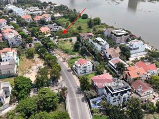Bán đất 2mt view sông siêu hiếm nguyễn văn hưởng, phường thảo điền 25x40 m, giá 199 tỷ