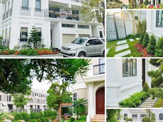 Bán biệt thự thành phố giao lưu, 78 tỷ, 215m2 full nội thất, có gara ô tô, giá cực chất 0981 129 ***