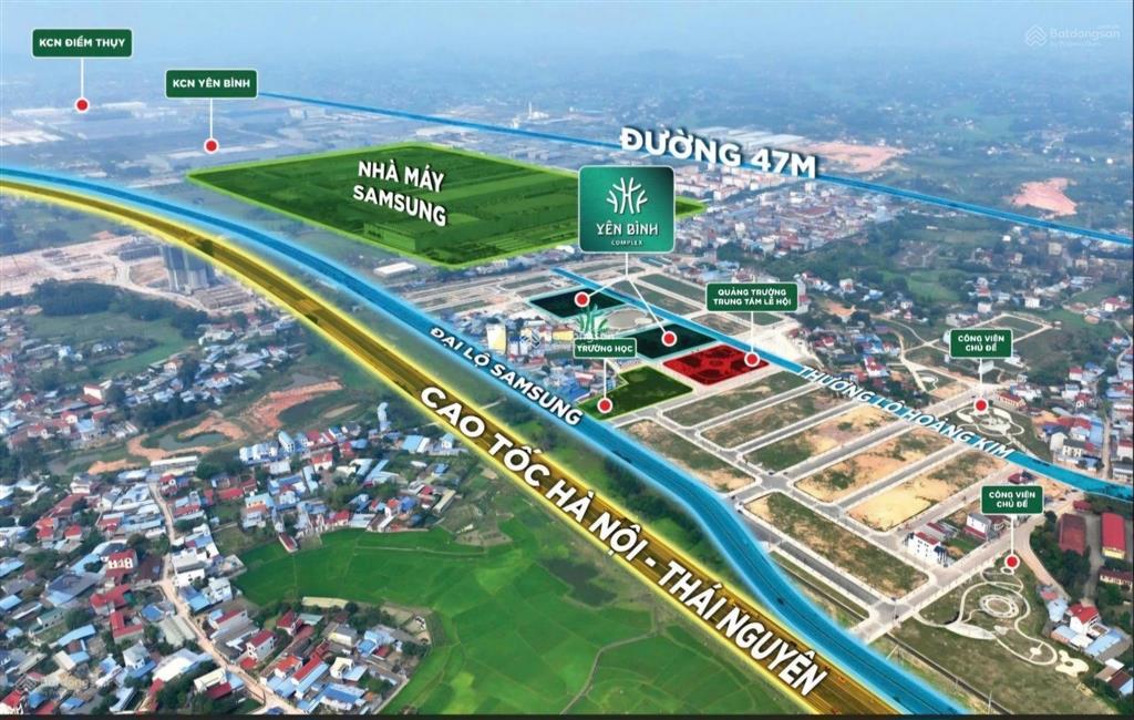 Mở bán chung cư yên bình complex toà tt03 trung tâm khu công nghệ yên bình, giá chỉ 24.6 tr/m2