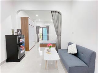 Khai trương căn hộ 1n1k trần thái tông full đồ ban công máy giặt chỉ 6tr/tháng
