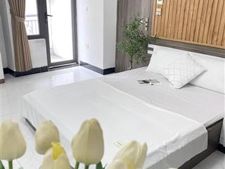 Phòng ban công full đồ tại nhân hòa chỉ 4tr3/tháng