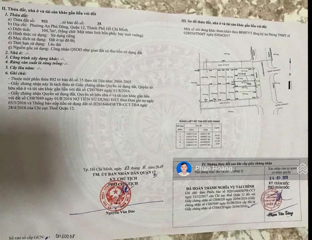 Đất đẹp ngay chợ vườn lài an phú đông q12, gần đh nguyễn tất thành, đường 7m