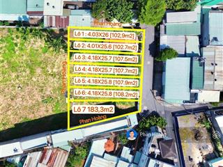 Bán đất an phú đông 4.2x25.6 thổ cư đủ 108m2, đường 6m thông, sổ hồng có sẵn, giá 4.99 tỷ