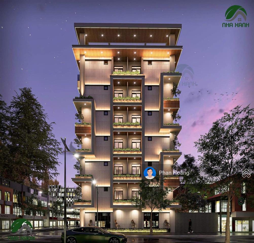 Bán căn hộ dịch vụ vườn lài, apđ 8x21 xây dựng 7 tầng, doanh thu 110tr/tháng, đường 10m, giá 21 tỷ