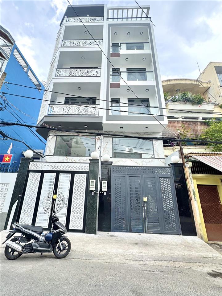 Gấp giảm 1.3tỷ  mặt tiền huỳnh khương an  5tầng (4.1 x 16m) có thang máy