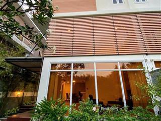 Cho thuê villa  1 trệt 1 lầu  đầy đủ nội thất compound nguyễn văn hưởng, thảo điền. giá 74tr/th
