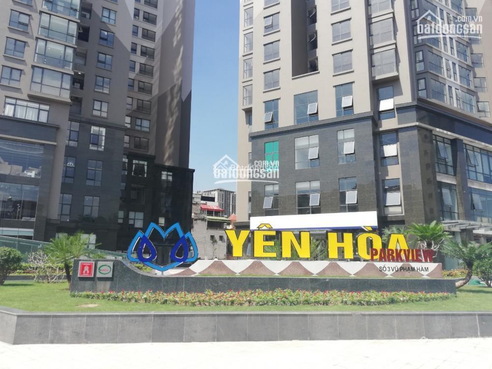 Cho thuê 200k/m2/tháng sàn văn phòng yên hòa park view, số 3 vũ phạm hàm, 76m2, làm vp, spa