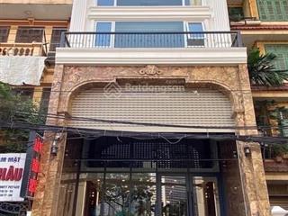 Cho thuê nhà trung kính 85m2, mt6m nhà 6 tầng 1 hầm mới tinh chưa bóc team thông sàn thang máy 50tr