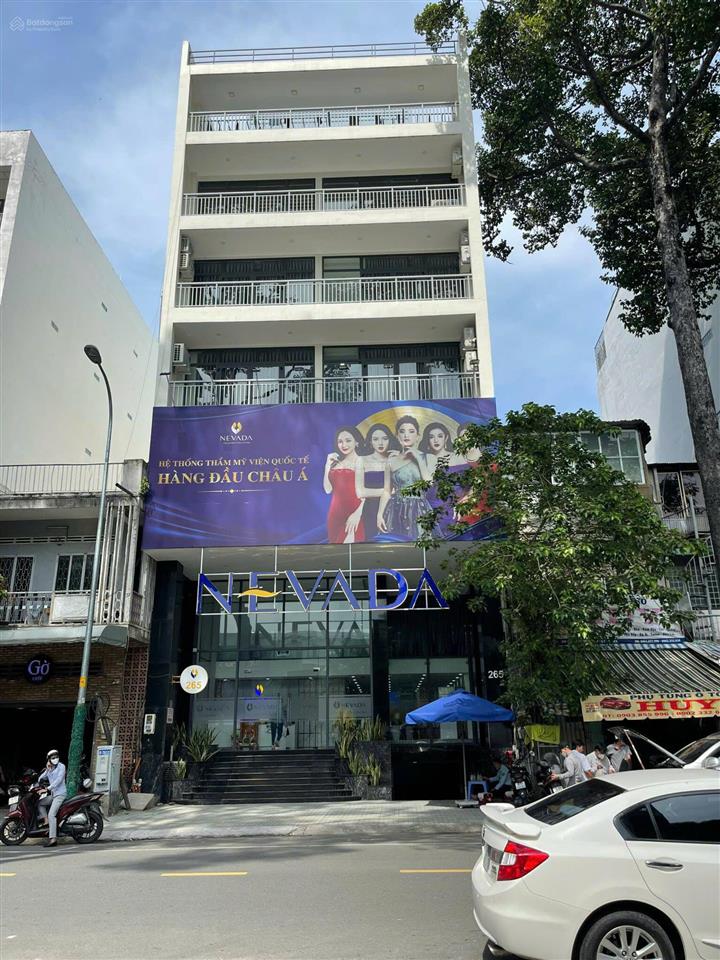 Bán tòa nhà 265267 trần bình trọng, p. 4, quận 5 hầm 7 tầng thang máy dt 10x20m, cn 200.8m2