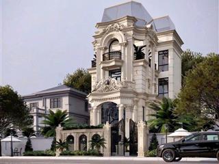 Biệt thự sang trọng bậc nhất quận 3, mặt tiền lê ngô cát, dt ~320m², ct hầm + 7 tầng, chỉ 129 tỷ