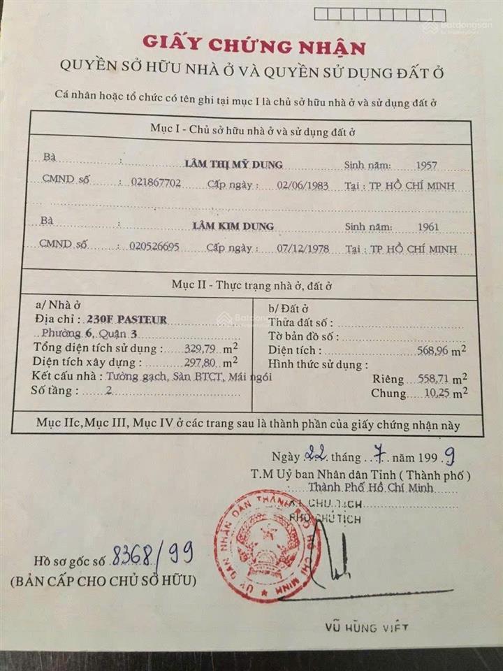 Siêu hiếm! khuôn đất lớn 21x24.8m lõi trung tâm sài gòn, pasteur q3 cn 568,96m2. giá 155 tỷ