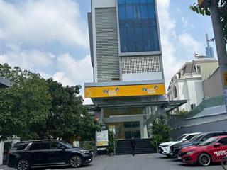 Bán nhà ngay mặt tiền trần não, an khánh  dt 15x30m  hầm 6 tầng  550 tr/th  giá 72 tỷ