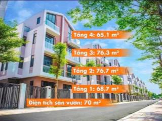 Biệt thự tứ lập ánh dương giá tốt nhất thị trường