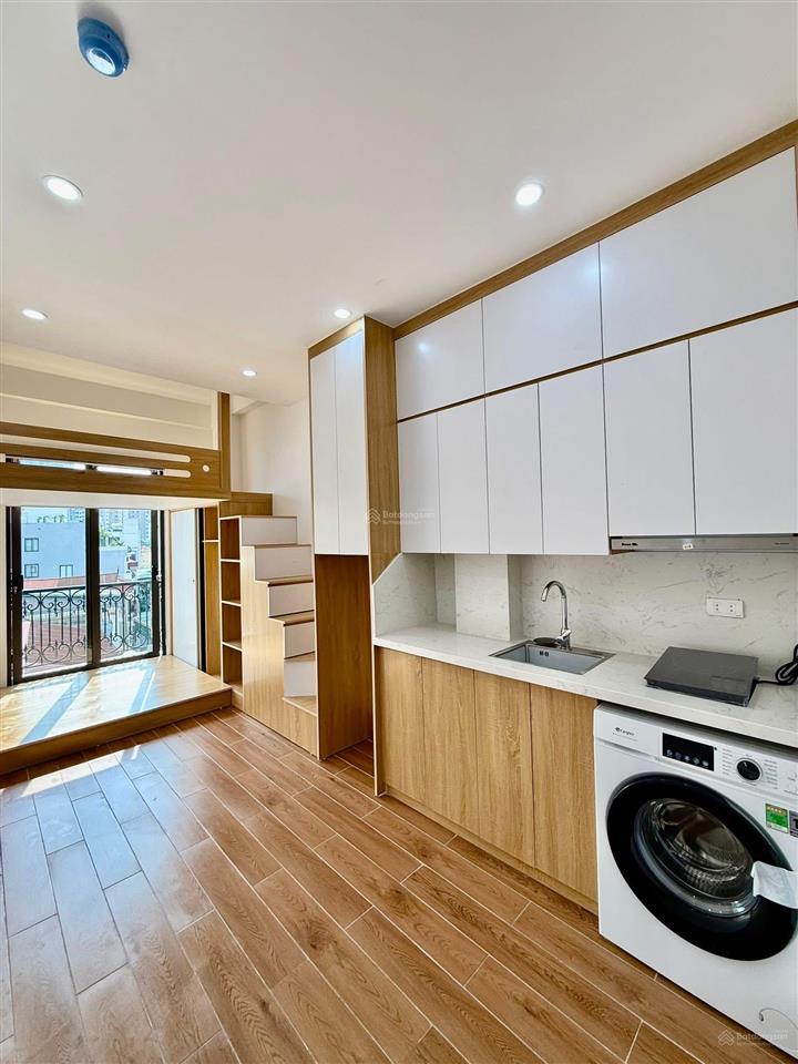 13 tỷ có toà nhà dòng tiền mới koong  phố thái thịnh  dt 58m2, 6 tầng, mt 4.5m