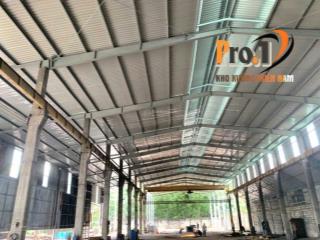 Cho thuê xưởng có sẵn cẩu trục 5 tấn. 2000m2. ngay kcn thạnh phú, vĩnh cửu, đồng nai