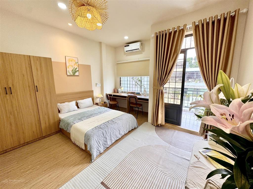 Căn hộ ban công 40m2 mới 100% full nt gần ngay công viên gia định