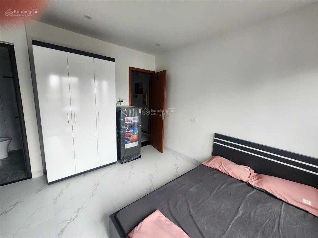 Sắp hết hàng! tòa chdv thái thịnh, 105m2*8t, mt 8m, 27 phòng kk, sát phố đủ pccc, dòng tiền 7%/năm