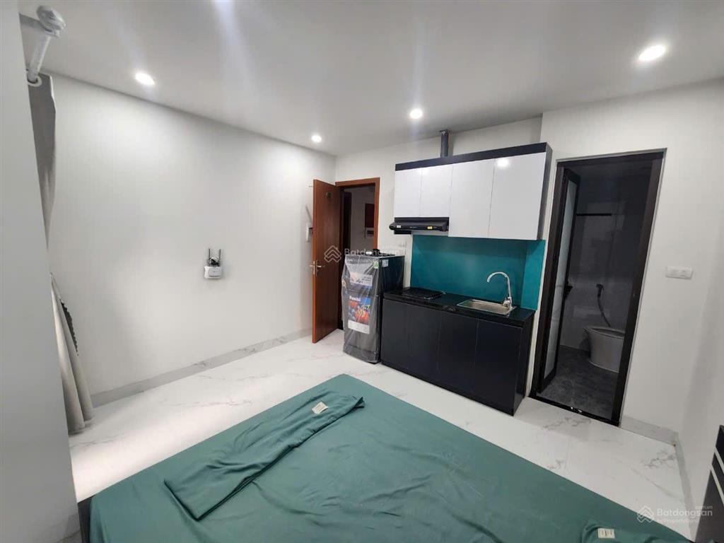 Sắp hết hàng! tòa chdv thái thịnh, 105m2*8t, mt 8m, 27 phòng kk, sát phố đủ pccc, dòng tiền 7%/năm