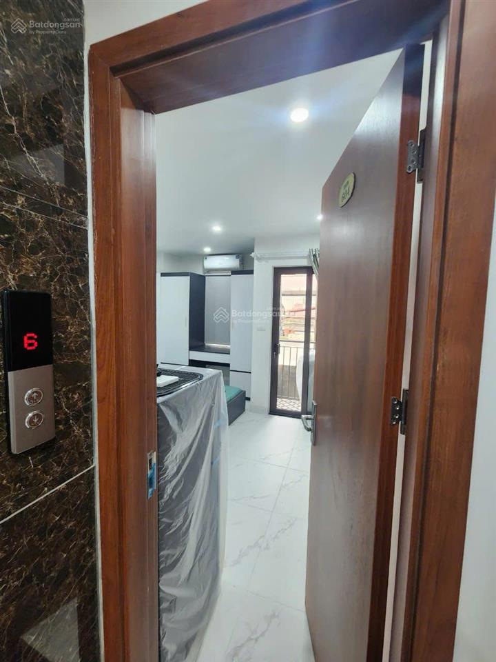 Sắp hết hàng! tòa chdv thái thịnh, 105m2*8t, mt 8m, 27 phòng kk, sát phố đủ pccc, dòng tiền 7%/năm