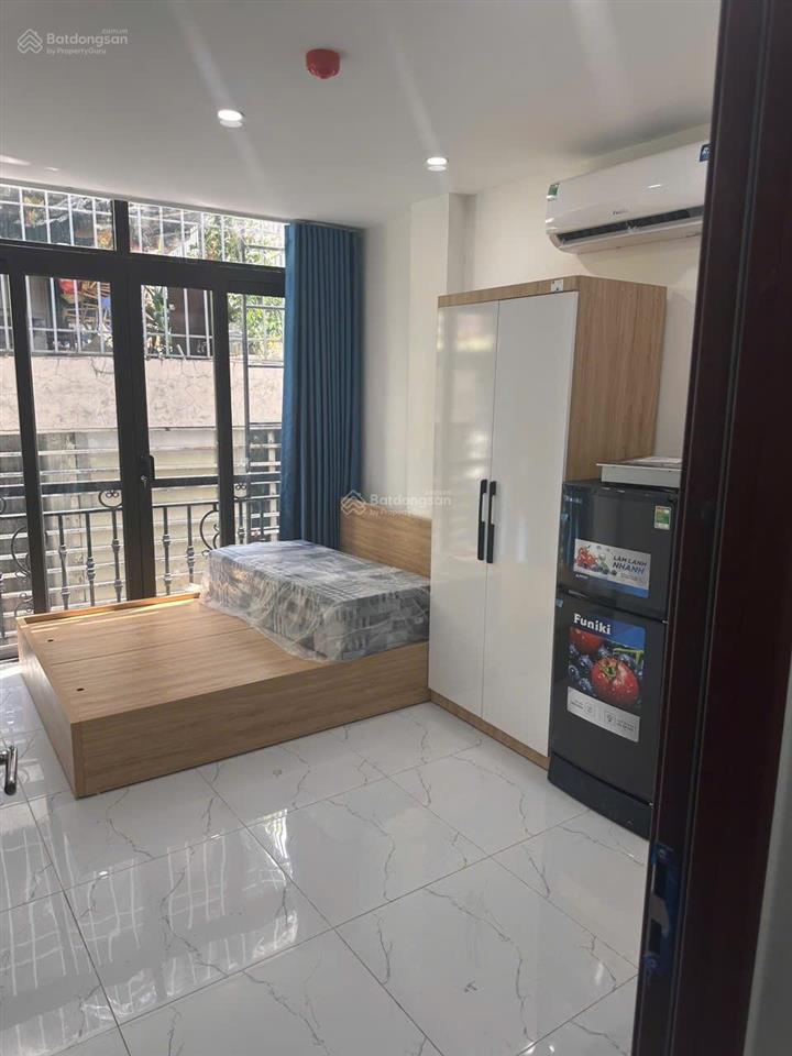 Toà chdv quan hoa, 87m2*8t, mt 5.9m, 29 phòng kk, ngõ thông kd, ô tô, đủ pccc, dòng tiền 1.8 tỷ/năm