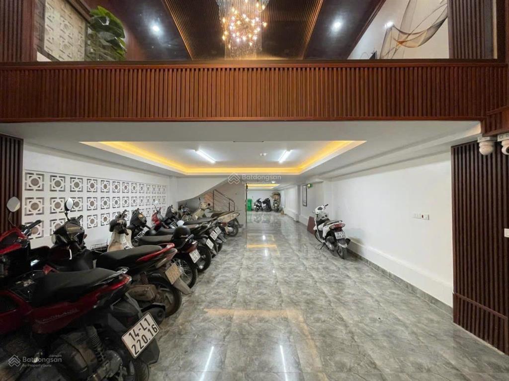 Toà chdv lê đức thọ, 116.5m2*8t, mt5.4m, 14ch 2n1k cao cấp, ngõ thông kd, đủ pccc, doanh thu 8%/năm