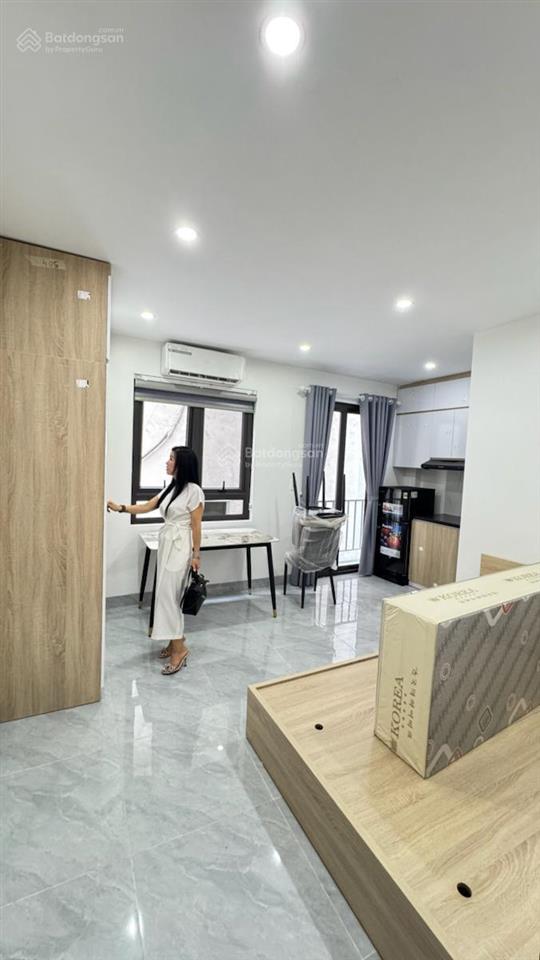 Toà chdv cách mp trung phụng chỉ 30m, 94.5m2*8t, mt 5.2m, 28 phòng kk, đủ pccc, dòng tiền 7%/năm