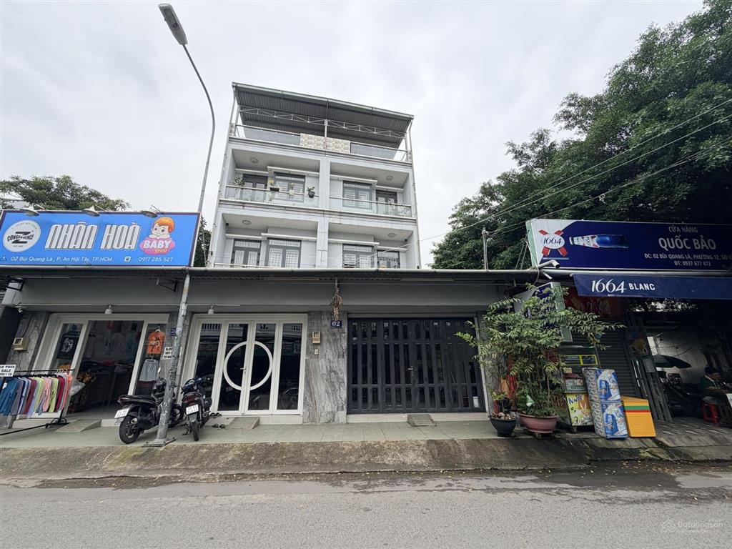 Tòa nhà chdv ngay thống nhất, q. gò vấp, 9.11x28m, nh 15, hđt 155tr