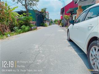 Hơn 20tr/m2 đất ninh xá  thuận thành hàng f0