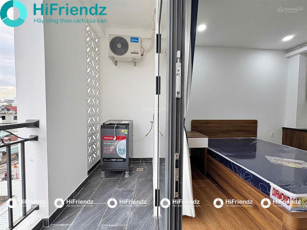 Q2 cho thuê căn hộ mới thiết kế thoáng cửa sổ  ban công máy giặt riêng gần mai chí thọ  sala