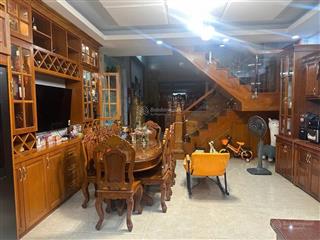Cực hiếm 100m2  nhà chính chủ hxh thông  ngang 5m xây 4 tầng full nt gỗ  gần emart phan huy ích